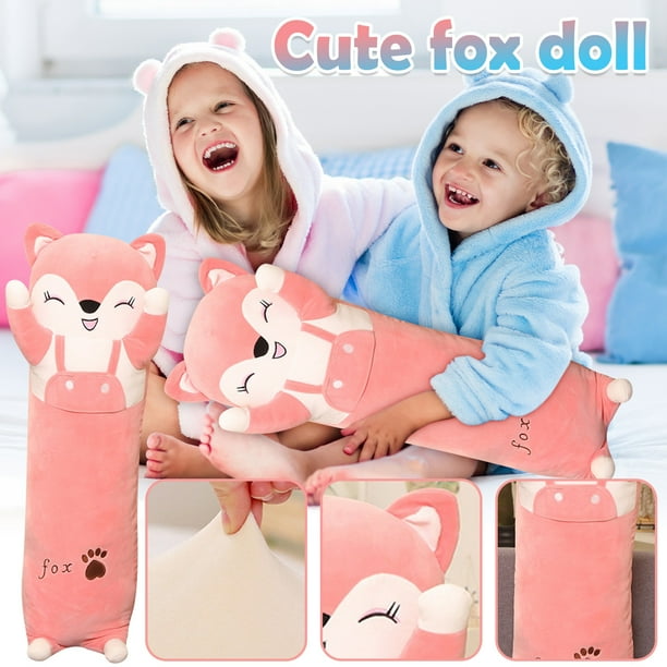 Fiudx Liquidación De Ahorros De Verano Long Cotton Buddies Lindo Muñeco 3D De Peluche De Juguete Relleno Suave Para Dormir