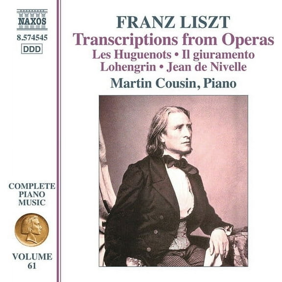 Martin Cousin - Liszt: Complete Piano Music, Vol. 61 - Opera Transcriptions - Music & Performance - CD