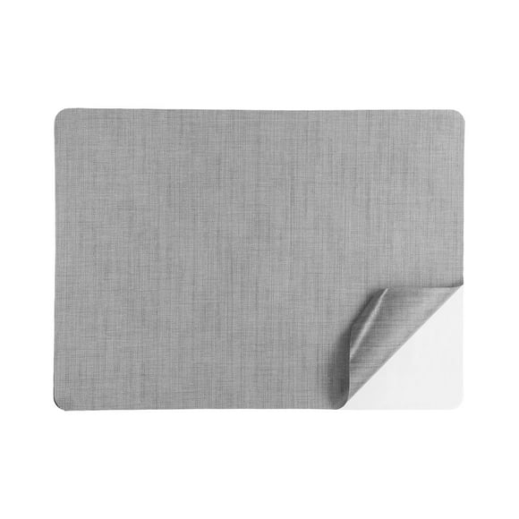 Parche de reparación de lino Uxcell, parches de reparación de tela de lino autoadhesivos para sofá, ropa, bolso, carpas, asientos de automóvil, muebles, gris claro