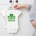 thumbnail image 5 of St Patricks Day Ireland Eire Clover Romper Boys or Girls Infant Baby Brisco Brands 18M, 5 of 6