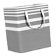 thumbnail image 4 of Cesta de lavandería grande plegable con asas, organizador de juguetes y ropa. 100ml y gris ancho, 4 of 9