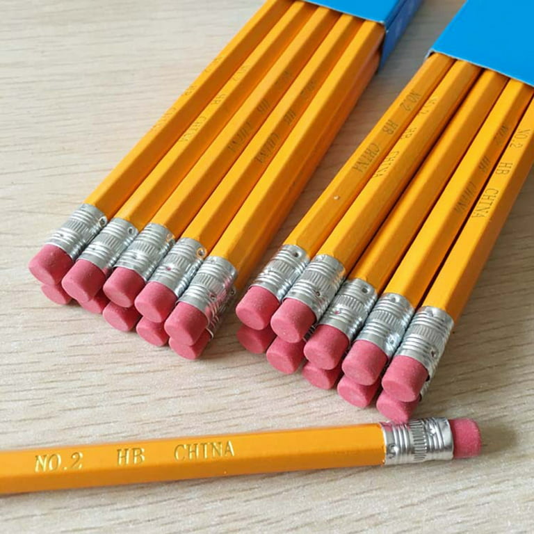 inheming 36Pcs Scented Pencil for Kids, HB Pencils with Colorful Eraser  Head, Wooden Lead Pencils for School Stationery Classroom Reward Party  Favors