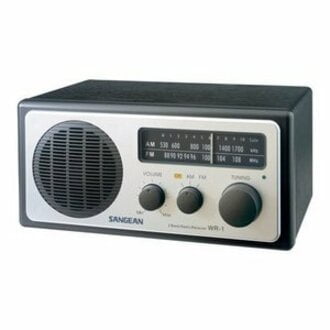 Sangean WR-1 Analog AM/FM Table Top Radio