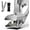 Silver, variant on Angled Toenail Clippers for Thick Nails - Long Handle   with Lock & Catcher, Stainless Steel Clippers for Seniors, Men & Women (Black)