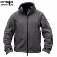 thumbnail image 3 of Jacket Pocket Hooded Spring And Autumn Solid Color Men's Youth Zipper Coat Foreign Trade European Size Outdoor Jacket, 3 of 3