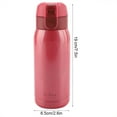 thumbnail image 6 of Bienvenido 350ml Stainless Steel Vacuum Cup Mug Thermos Cup Water Bottle Office Travel (Red), 6 of 8