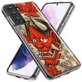 thumbnail image 2 of Mundaze - Case for Samsung Galaxy S23 Slim Shockproof Hard Shell Soft TPU Heavy Duty Protective Phone Cover - Japanese Oni and Koi, 2 of 5