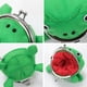 thumbnail image 4 of Monedero lindo de la rana de la felpa verde, carteras de la moneda de la rana, bolsa del dinero de la rana con la cremallera para el titular de la tarjeta de crédito de la llave del auricular regalo, 4 of 5