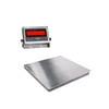 NEW Stainless steel Floor scale w/ indicator 2'x2' (24"x24") 1000 lbs x .2 lb