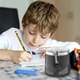 thumbnail image 4 of Neutral Electric Pencil Sharpener Pencil Sharpener For Primary School Students Pencil Sharpener For Kindergarten Pencil Sharpener Children Stationery, 4 of 9