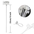 thumbnail image 1 of TUZAZO - Cintas para cables de nailon, 250 piezas, etiquetas de cable, 1 of 2