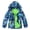 Blue, variant on Aideaone Kids Rain Jacket for Boys and Girls Lightweight Waterproof Hooded Windbreaker Raincoats