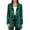 Green, variant on CILENON Women's Sequin Jackets Open Front Blazer Jacket Casual Long Sleeve Sparkly Cardigan Coat with Pocket Cocktail Jacket for Women(Silver,XL)