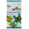 gimMe Organic Sea Salt Roasted Seaweed Snacks, 0.35 oz, (Pack of 12)