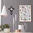 thumbnail image 5 of 2 Pcs Cross Wall Sconce Candle Holder, Wall-Mount Metal Candle Holders for Home, 5 of 5