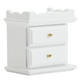 thumbnail image 2 of KAKOWELY 1Pc 1:12 Mini House Mini Furniture Model Bedside Table Drawers Mini Night Table,2.2"X2.2"X2.17", 2 of 4
