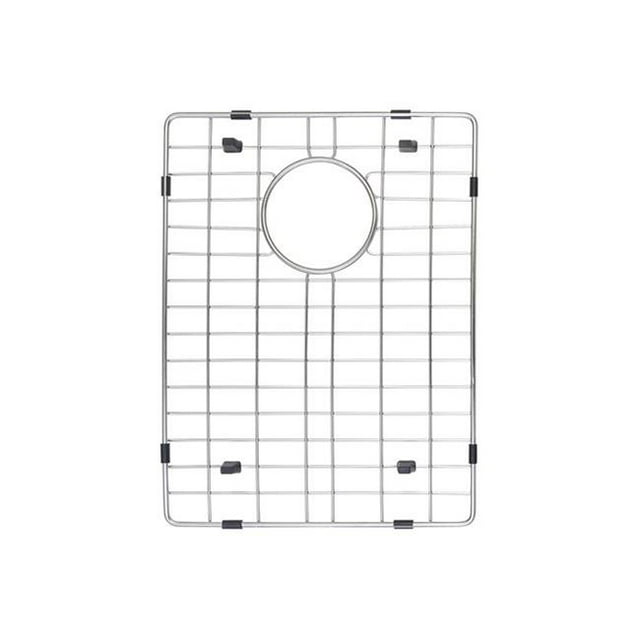 Stainless Steel Bottom Grid with Protective AntiScratch Bumpers for