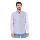 thumbnail image 1 of Camisa Porto Blanco Hombre Algodón Rayas Moda Casual, 1 of 7