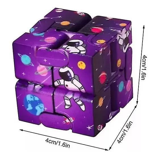 Infinity Cubes Space Fidget Cubes Stress And Anxiety Relief Toy Hand Puzzle Toys Gifts For Kids