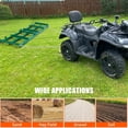 thumbnail image 6 of 76" Driveway Drag Grader - Green Alloy Steel Landscape Rake for Efficient ATV/UTV/Tractor Leveling, 6 of 6