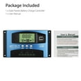 thumbnail image 4 of facefd Régulateur de Charge Solaire Régulateur Double USB 12v / 24v Stabilisateur Solaire 40A, 4 of 9