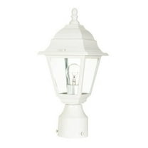 Nuvo Lighting - Briton-One Light Outdoor Post Lantern-6 Inches Wide by 14 Inches