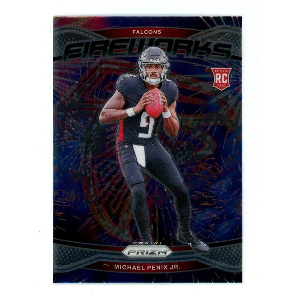 NFL 2024 Panini Prizm Football Fireworks Michael Penix Jr. #16 (Rookie)