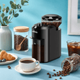 thumbnail image 7 of Wancle Burr Coffee Grinder - Electric Coffee Bean Grinder - Adjustable with 28 Settings - 2-12 Cups - Professional Electric Flat Burr Grinder (Plastic, Black), 7 of 7