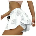 thumbnail image 2 of Tejiojio Active Women's Summer Clearance Lady's Lounge Shorts Workout Solid Shorts Casual Shorts Pants With Pocket, 2 of 6