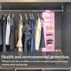 thumbnail image 5 of Organizador para colgar en el armario, 9 capas, para guardarropa, ropa, zapatos, bolsa de almacenamiento, bolsa de tela Oxford, en capas, rosa kenally HA003306-03, 5 of 7