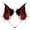 Red, variant on Handmade Wolf Cat Ears Headwear for Party Accessory Distinctive Hairpiece