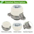 thumbnail image 4 of Soporte del motor del motor No. A2122403217 de Unique Bargains para Mercedes Benz E320L W212 2010-2016 3.0T 7A/MT, tono plateado duradero, montaje de motor izquierdo y derecho, 1 Pc, 4 of 6