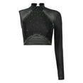 thumbnail image 1 of vastwit Costume de Danse pour Femmes Manches Longues Ballet Entraînement Gym Course Noir TG, 1 of 7