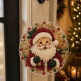 thumbnail image 4 of Christmas Diamond Painting Ornaments Kit, 9.84" 3D Sparkle Xmas Hanging Decorations, DIY Gem Art Craft Set for Adults & Craft Lovers, Holiday Tree Decor, 4 of 6
