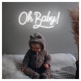 thumbnail image 2 of Letrero De Neón "Oh Baby" Para Decoración Baby Shower, Fiesta, Sala Juegos, Dormitorio, Bar, Estar, Cumpleaños, Pared 45cm, 2 of 3