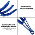 thumbnail image 3 of ACDANC 2026 New Window Microfibre Brush 2Pcs Washable Blind Cleaner Set with 3 Pronged Wet Dry Removable Blind Duster for Vertical Windows Air Conditioner Car Ac Vent, 3 of 4