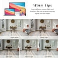 thumbnail image 2 of Balacho Modern Cozy Modern Geometric Faux Wool Area Rug, 6' x 9', Orange, 2 of 8