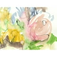 thumbnail image 3 of Goldberger, Jennifer 24x19 Black Modern Framed Museum Art Print Titled - Whimsy in The Garden I, 3 of 5