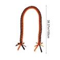 thumbnail image 4 of JilgTeok 2 Packs Double Graduation Ribbon Garland Woven Lanyard Honor Rope Handmade Ribbon Necklace Graduation Party Dress Up Clearance, 4 of 7