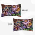 thumbnail image 4 of Daiia Vintage Floral Bedding Waterproof Pillow Protector Zippered Queen – Bed Bug Proof Pillow Encasement-14"x20", 4 of 9