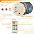thumbnail image 5 of Yayeee Flameless Candles with Remote Flickering Battery Operated Multi Color Changing, Blue Tree, 5 of 7