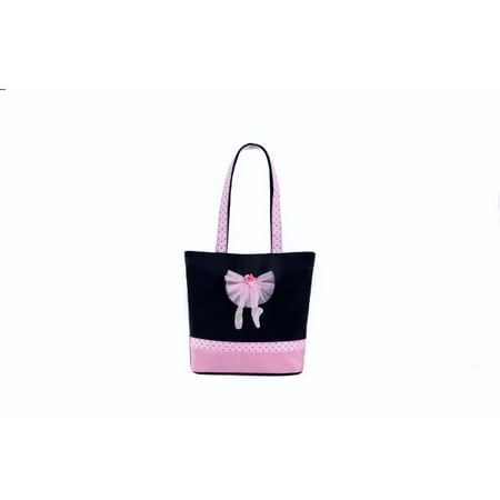 - Sassi Designs OYT-01 On Your Toes small tote with net tulle skirt on ballet legs