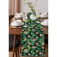 thumbnail image 4 of Moroccon Table Runner 120 Inches, Summer Leaves Bed Runner Dresser Scarves Tabletop for Indoor Outdoor Parties/Ceremony/Banquet, 13"x 120", 4 of 8