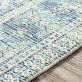 thumbnail image 4 of Surya Zainab ZAI-2314 96x120" Rectangle Traditional Cotton Rug in Aqua Blue/Sage, 4 of 7