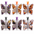 thumbnail image 2 of Halloween Cash Gift Ornament, 6Pcs Butterfly Acrylic Money Holder for Cash, Clear Xmas Tree Hanging Decoration, Unique Stocking Stuffer Money Gift, 2 of 8