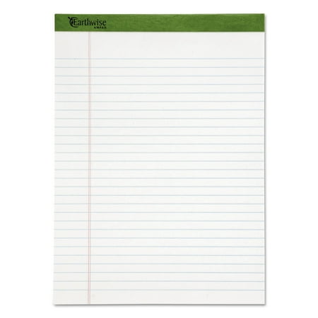 Ampad 20-172R Earthwise By Ampad Recycled Writing Pad 8 1/2 X 11 3/4 White (1-Dozen)