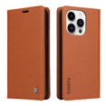 thumbnail image 2 of Funda para iPhone 15 Pro Estuche de Cuero PU Tipo Cartera con Ranuras para Tarjetas y Cierre Magnético, 2 of 5