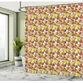 thumbnail image 5 of Ambesonne Fruit Shower Curtain, Vegetarian Mango Dragon Fruit, 69"Wx70"L, Multicolor, 5 of 5
