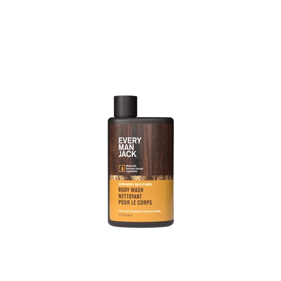 Every Man Jack Sandalwood Travel Sized Body Wash
