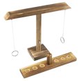 thumbnail image 1 of Wooden Ring Game Hook Board Games Handheld Game for Children Adult Party Home Travel, 1 of 7